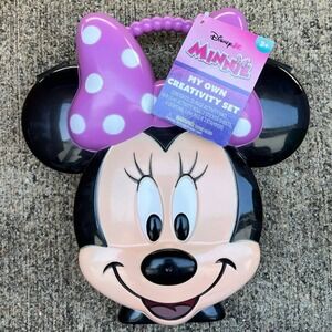 Disney MINI MOUSE My Own Creativity Set with Carrying Case, New with Tags